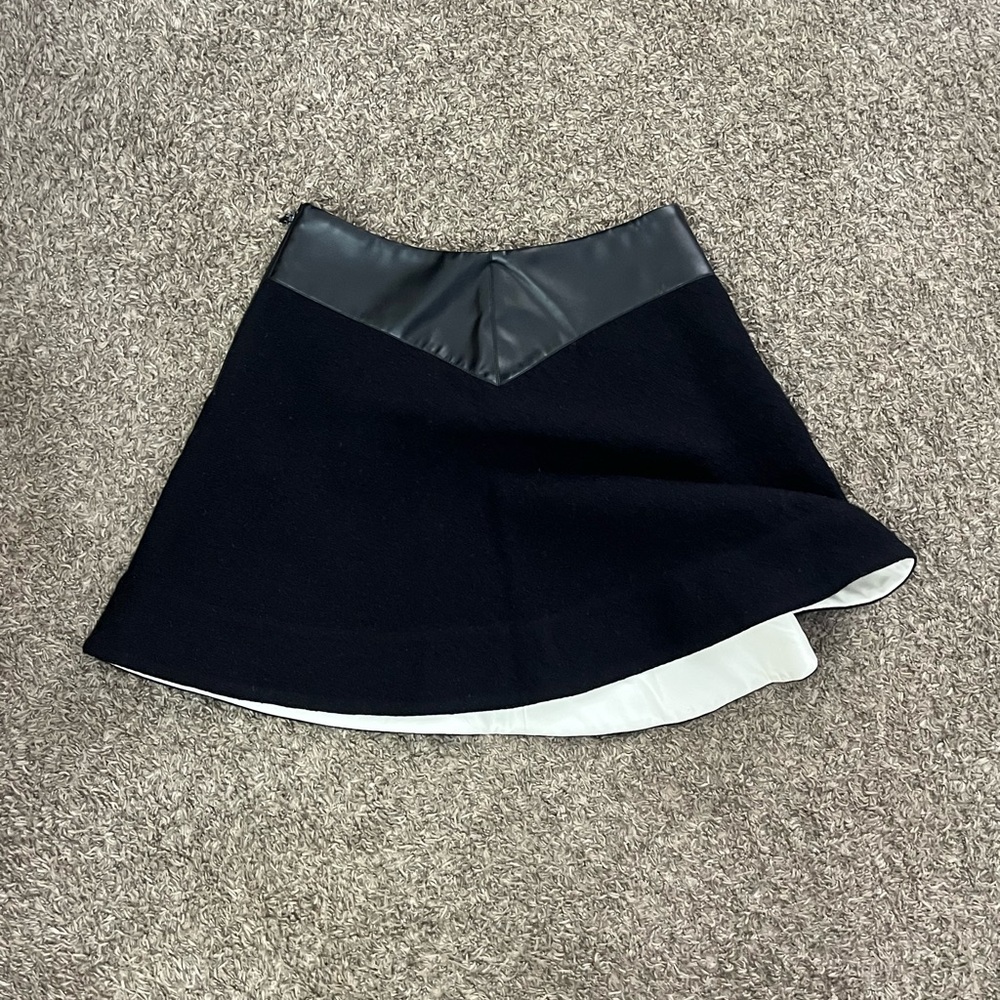 Sachin + Babi Black and White Mini Skirt